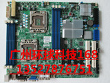 原装超微X8DTL-3双CPU服务器主板 S5500芯片组 1366针主板