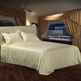 酒店床单单件纯棉白纯色加厚全棉床罩单人双人1.2米1.5米1.8米床