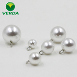 维达 高档优质铜脚珍珠白色珠光钮扣 衬衫开衫毛衣女装圆球形扣子