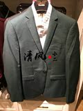 B1BB61501 太平鸟男装代购 男士修身墨绿色 修身西服 西装外套