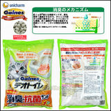 贝多芬宠物/日本进口佳乐滋沸石猫砂2L 除臭抗菌猫沙 双层猫砂盆