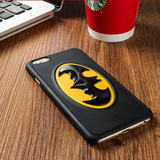 蝙蝠侠大战超人 3D立体浮雕磨砂手机壳iphone6/6P 6S/6SP保护套