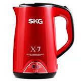 SKG 8041电热水壶不锈钢防烫三段保温电烧水壶热水壶电热开水壶