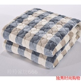 加厚冬季珊瑚绒床单单件双人法兰绒绒毯单人防滑加绒毛毯床单毛绒
