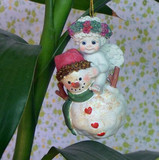 创意圣诞节装饰品小吊件儿童房装饰礼物可爱玩雪人小天使吊饰挂饰