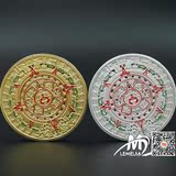 套装玛雅日晷阿茲特克外国美洲纪念币玛雅纪念币马年纪念币金银币