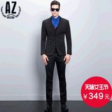 ANTAZ蚁族男装2016新款小西服套装青年男士韩版正装修身婚礼礼服
