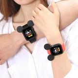 【现货】韩国正品立体米奇Disney苹果手表apple watch硅胶保护套
