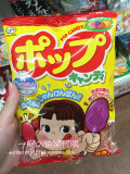 日本代购 不二家绿茶多酚护齿果汁儿童宝宝棒棒糖 防蛀牙糖21只