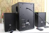 德国2.1台式木质多媒体有源遥控音箱插卡蓝牙收音机FM音响低音炮