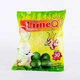 泰国进口食品缅甸特产LimeQ柠檬粉速溶柠檬汁果汁540g(18g*30袋）