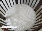 定做纯棉布料棉花内胆婴儿床圆床椭圆床床棉花垫被， 褥子