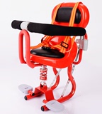踏板摩托车前置软垫座椅 电动车儿童椅子 高脚安全宝宝椅