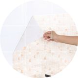 日本进口厨房防油贴纸耐高温灶台耐热砖纹贴膜瓷砖墙贴透明壁纸