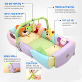 包邮出口韩国婴儿床多功能纯棉床中床游戏垫便携式软床可折叠携带