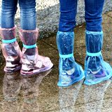 雨靴套加厚防滑鞋套儿童雨现货包邮秋冬季防雨防水鞋套男女中高筒