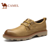 【特价】Camel/骆驼男鞋 英伦风工装鞋牛皮日常耐磨大头鞋 秋季新