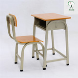 学生书桌 学生课桌椅 学习桌子 学生台 培训班课桌椅 一套免安装