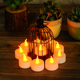 zakka创意LED灯蜡烛烛台桌面摆件家居客厅个性实用小摆设软装饰品