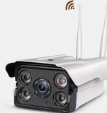 无线摄像头WIFI高清夜视1080 家用插卡网络监控器室外防水监视器1