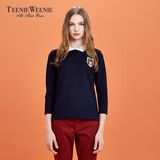 代购Teenie Weenie小熊2016秋冬专柜正品女装T恤 TTLA64902B