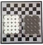 益智玩具包邮可折叠正品友明磁石中号国际跳棋100格学生用棋儿童