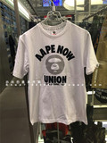 小小石香港代购 AAPE 16夏 男3M反光猿人头字母图案短袖T恤 2626