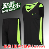 2016新款耐克Nike篮球服套装男女情侣款运动篮球衣无袖训练服定制