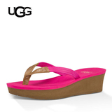 UGG女士拖鞋2016夏季新款高跟牛皮鞋子1006346