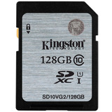 Kingston/金士顿SD卡128G内存卡CLASS10高速相机卡数码相机存储卡