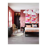 上海宜家家居代购IKEA特里索双人床架米卧室客房现代板式家具正品