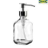 IKEA北京宜家代购贝汤德 洗涤剂瓶 透明玻璃皂液器乳液器厨卫用品