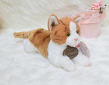 硕硕店/美国RUSS橙色虎斑猫猫咪公仔 毛绒玩具 Orange Tabby Cat