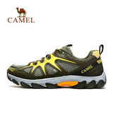 CAMEL骆驼户外登山鞋 男女情侣防滑耐磨网面透气旅游徒步鞋 正品
