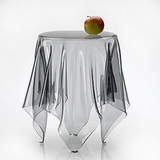 好多家桌布 软玻璃 透明台布 超薄防水免洗 餐桌布水晶版下垂感强