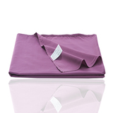 全棉纯紫色床单单件100%纯棉素色单双人被单男女孩1.5m1.8米2米床