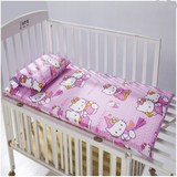 婴儿宝宝幼儿园全棉纯棉床垫床褥60*120CM(带拉链可拆洗）