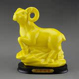 陶瓷黑色黄色十二12生肖鼠牛虎兔龙蛇马羊猴鸡狗猪摆件全套工艺品