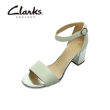 clarks女鞋 2015夏季新款时尚商务休闲 高跟凉鞋Susie Deva