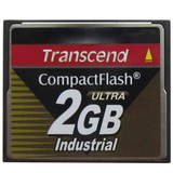 Transcend创见 CF卡 2G 工业级内存卡 存储卡 CF 2GB 宽温级 原装