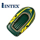 美国INTEX海鹰系列橡皮艇充气船皮划艇钓鱼船加厚 三人船(68349)