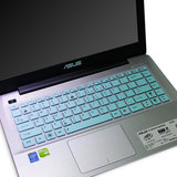 华硕W419LD4210键盘膜14寸保护膜 W419L笔记本手提电脑贴膜凹凸套