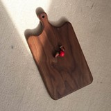 【整板无拼】实木砧板菜板|黑胡桃砧板|手工实木面包板 托盘