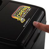 日本YAC车用置物盒 汽车垃圾桶车载杂物筒箱 可放饮料手机纸巾盒