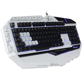 森松尼V98手感游戏网吧CF专业有线机械键盘lol背光防水发光键盘