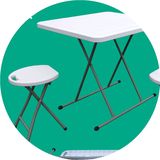 海娄折叠餐桌小户型正方形麻将桌户外折叠桌方桌升降简约家用饭桌