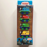 托马斯磁铁合金4辆小火车头套装男孩耐摔生日礼物益智玩具