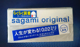 日本进口正品SAGAMI相模002快闪超薄0.02mm避孕套安全套6只装