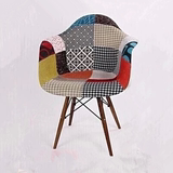 扶手伊姆斯百家布椅子设计师椅子创意家具餐椅摇椅休闲椅