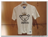 【香港專櫃正品】Adidas三葉草x Nigo陈奕迅男小熊短袖T恤AJ5203